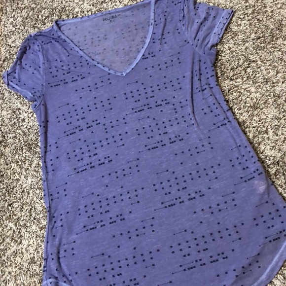Patterned V neck - Picture 2 of 5
